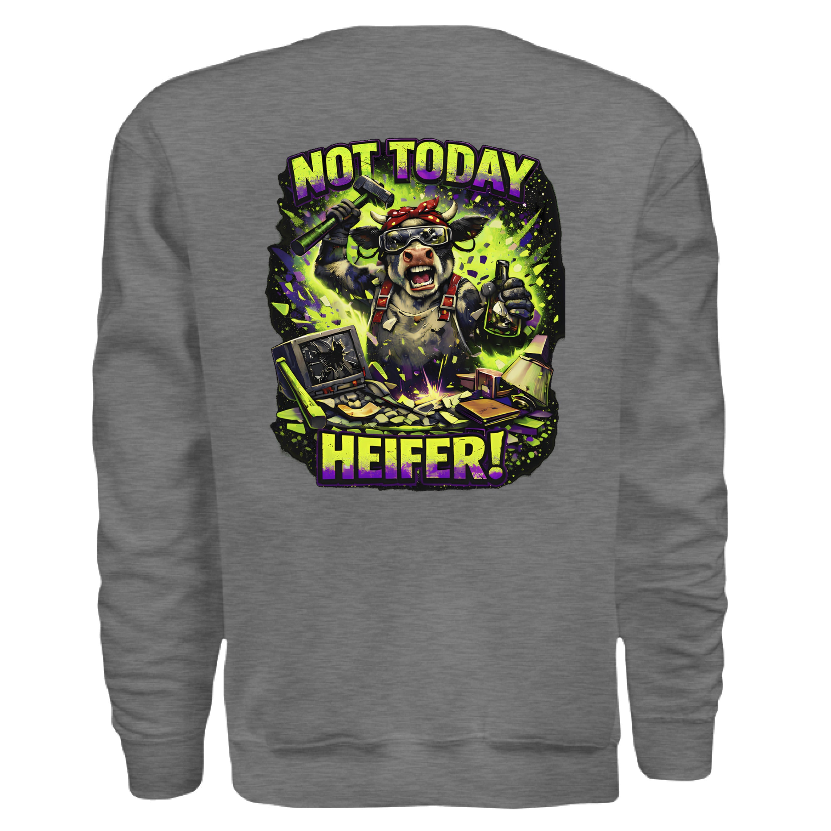 GRAPHITE HEATHER - BACK