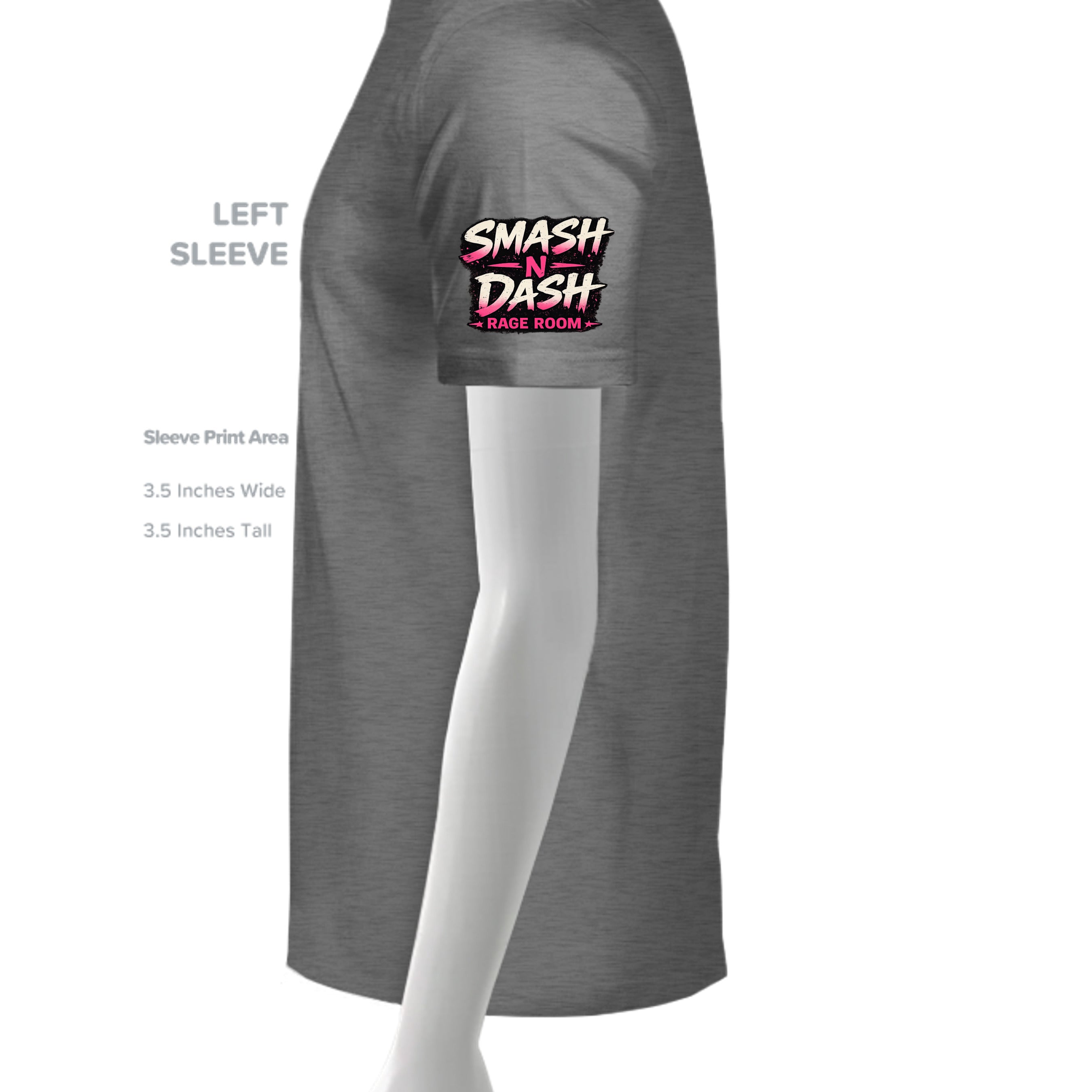 GRAPHITE HEATHER - G500 - SLEEVE_LEFT